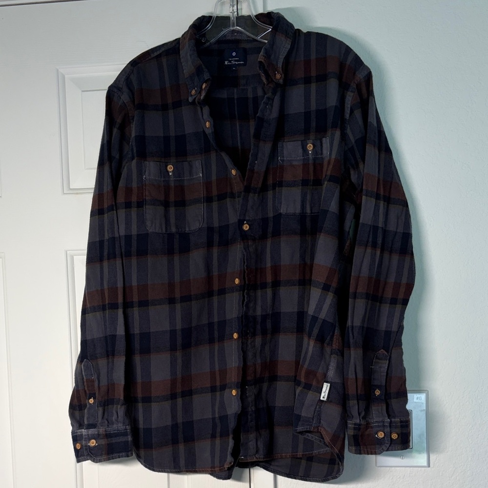 Ben Sherman Men's Plaid Shirt